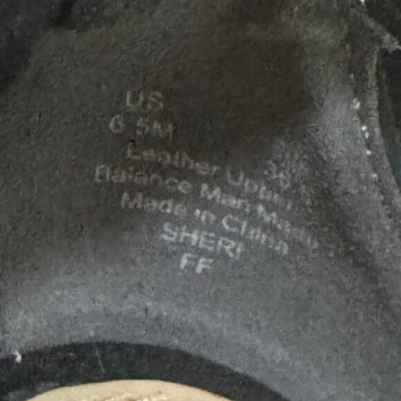 Sam Edelman Sheri Suede Block Heel Lace-Up Sandals Black Size 6.5M - Picture 5 of 7